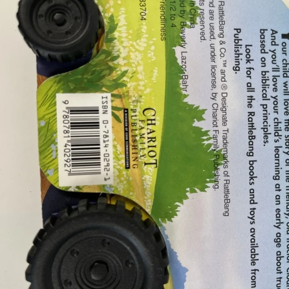 Clodrow's Adventure by Mark McCord First‎ Rattlebang Books Christian Board Book